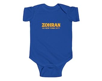 Zohran New York City baby onesie | Infant Bodysuit, Political Pride Zohran Mamdani