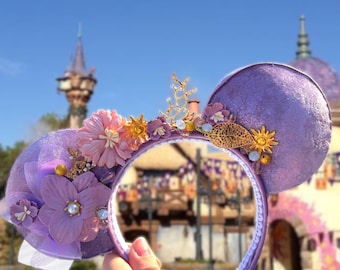 Golden Wildflower Heirloom Ears | Rapunzel Ears | Tangled Ears