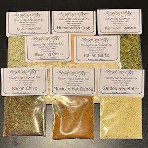 Savory Dip Mixes - Just add sour cream -