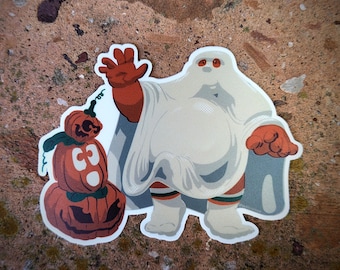 Ghost Boy Secrets Sticker