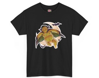 Chubby Vampire Tee, Halloween Shirt