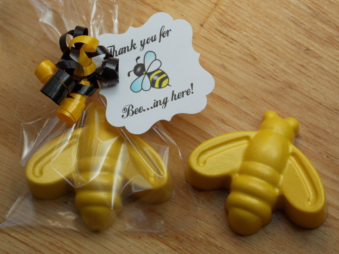 10 BUMBLE BEE SOAP Favors Mommy To Bee Baby Shower Meant Etsy