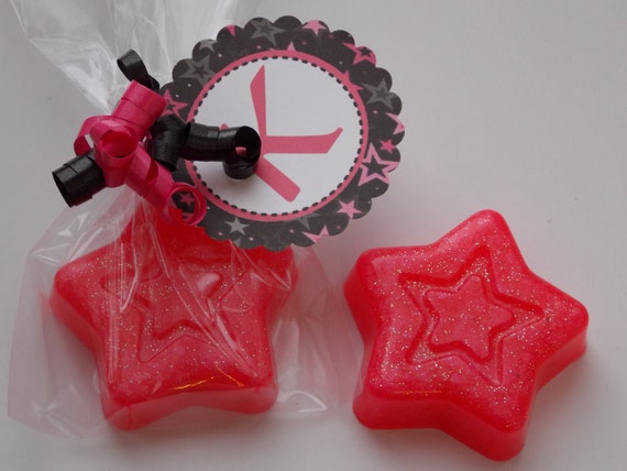 10 STAR SOAP {Favors} - Rock Star Birthday, Princess Birthday Favor, Twinkle Twinkle Little Star Baby Shower, Rock A Bye Baby Favor Il_570xn