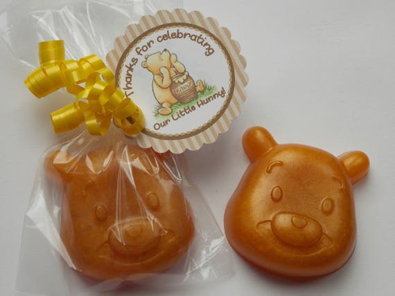 10 HONEY BEAR SOAP {Favors} - Bear Party, Bear Birthday, Bear Baby Shower, Storybook Baby Shower Il_570xn
