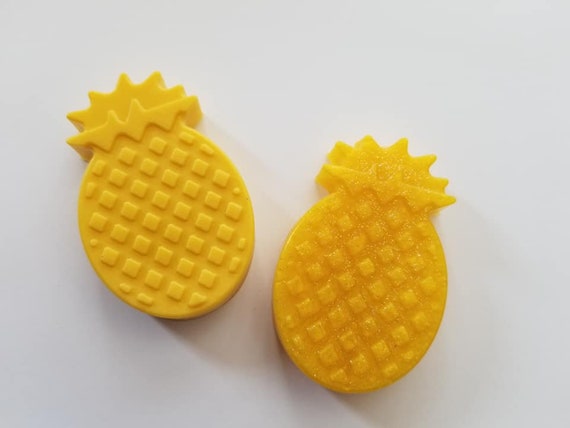 Soap Party Favors Pineapple Pineapple Soap Pineapple Party Favors Kids Handmade Soap Summer Soap All Natural Soap Pineapple Birthday