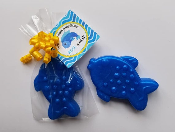 25 FISH SOAP {Favors} - Fish Baby Shower, Hook Line & Sinker, Under the Sea Party, Fishing Party Favor, Ofishally, Gone Fishing, The Big One Il_570xn