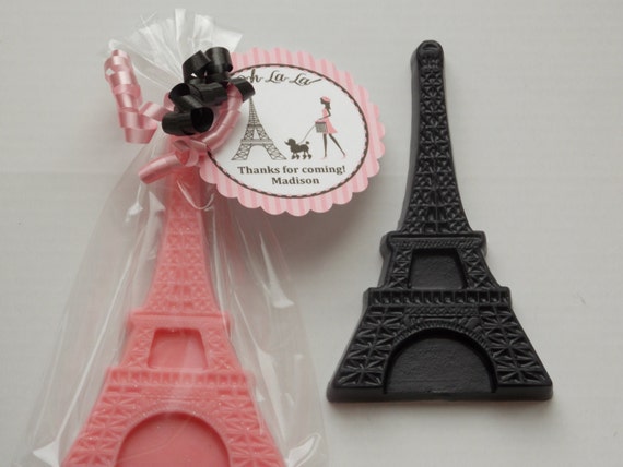 10 EIFFEL TOWER SOAP {Favors} - Paris Birthday, Bachelorette, Bridal Shower, Wedding, Baby Shower, Parisian Party Favor, Oh La La Favor Il_570xn