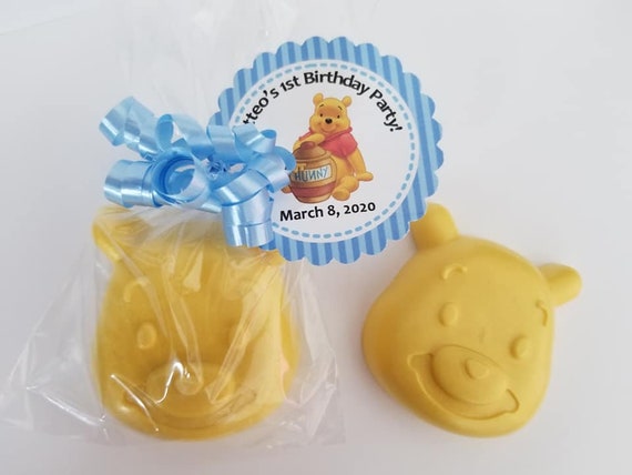 10 BEAR Soap {Favors} - Winnie the Pooh Shower, Teddy Bear Baby Shower, Bear Shower, Bear Birthday, Bear Baby Il_570xn