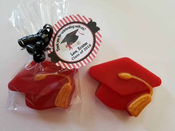 25 GRADUATION CAP SOAP {Favors} - High School Graduation, College Graduation, Kindergarten Class, Graduating Class Favor, Senior Class Il_570xn