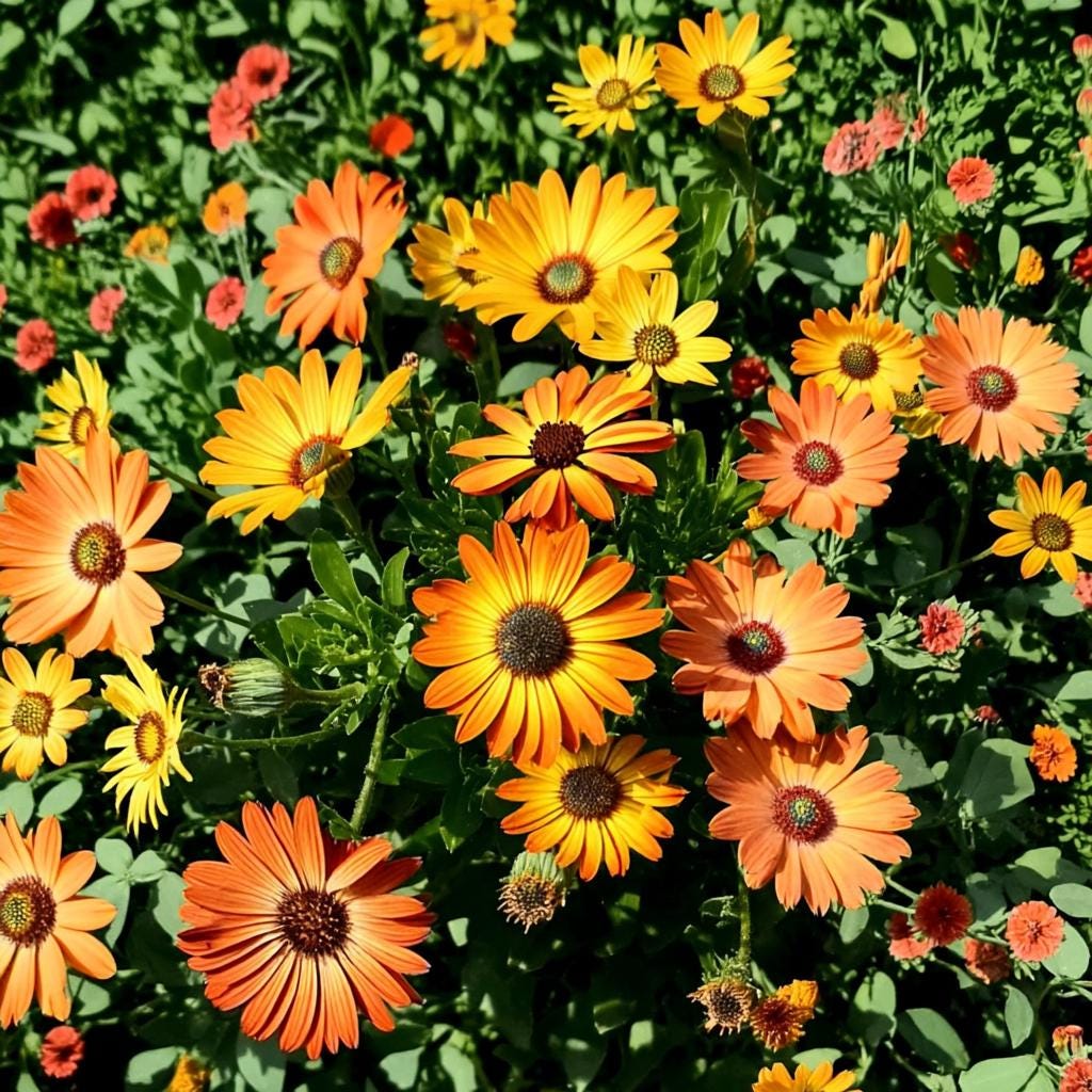 African Daisy 200 Seeds | Dimorphotheca Sinuata – Bright Blooms for ...