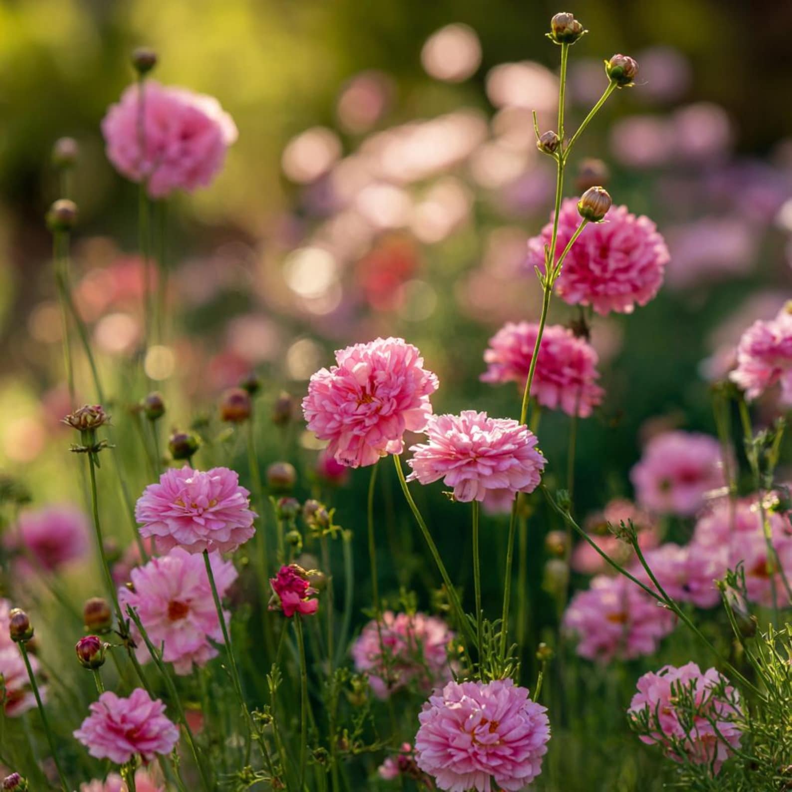 Double Click Rose Bonbon Cosmos 25 Seeds – Rose-pink Blooms - Etsy