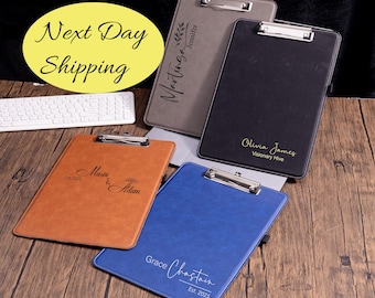 Company Logo Clipboard, Custom Leather Clipboard, Business Logo Clipboard, Business Gift, Office Gifts, Company Clipboard with Logo