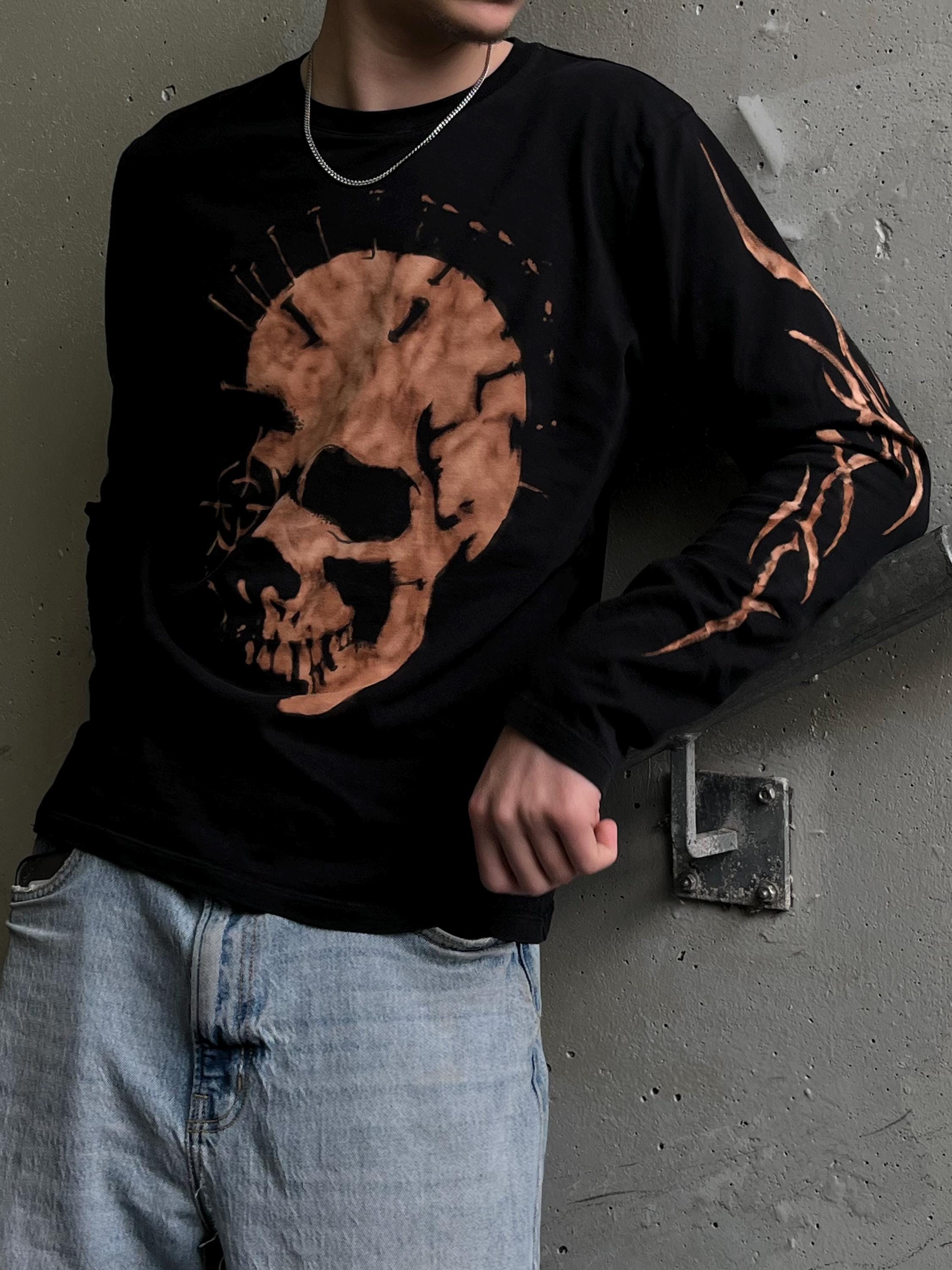 rare GINZI Distressed Long Sleeve V系 y2k 公式通販