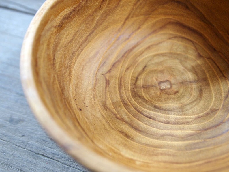 Wooden Bowl 3 Pieces Premium Quality Teak Wood 4 Inches Japanese Style Kitchenware Soup Bowl Sauce Bowl Condiment Bowl image 3