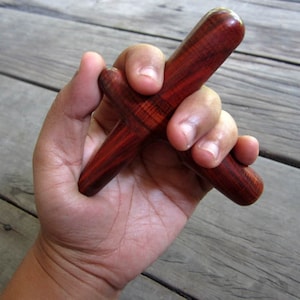 Masajeador de manos para masaje de pies de madera, herramientas de madera maciza para relajar los músculos, herramientas de reflexología, masajeador de manos de madera