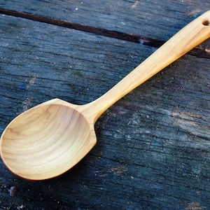 Wooden Ladle, Large Ladle Spoon, Soup Ladle Wooden Spoon, Wooden Flat Ladle, Wooden Ladle Spoon, Wooden Serving Spoons, Flat Wooden Spoon