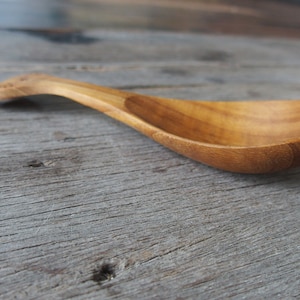 Cat Design Wooden Cutlery, Cat Design Spoon, Cat Lover Gift, Wooden Spoon, Wooden Soup Spoon, Kawai Neko Gift, Woode Kitty Spoon, Teak Wood image 5