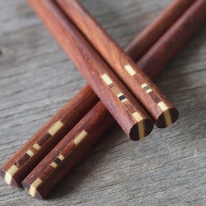 Wooden Chopstick, Minimal Style Chopsticks, Round Wooden Chopstick, Minimal Wooden Utensil, Round Chopstick, Wooden Round Chopsticks