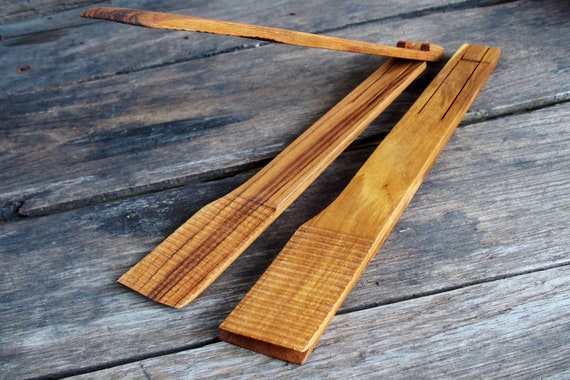 Pinza de cocina madera