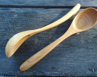 Wooden Ladle, Wooden Spoon, Long Handle Ladle Spoon, Soup Ladle Wooden Spoon, Wooden Ladle Spoon, Wooden Serving Spoon, Soup Spoon