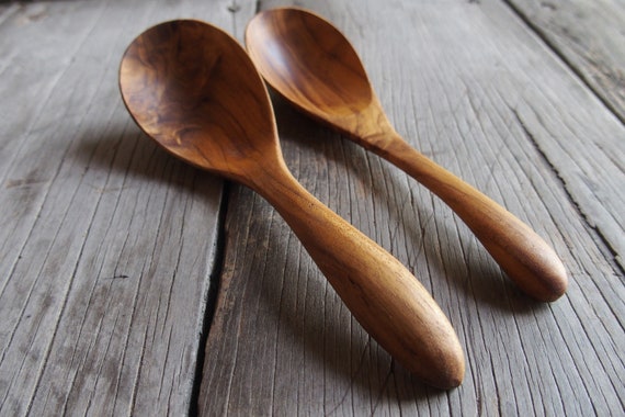 Wooden Ladle Spoon for Soup Accessories - Soup Ladle Wood Spoon Sets for  Kitchen