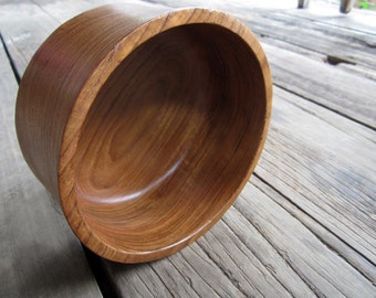 Modern Curve Style Special Quality Teak Wooden Salad Bowl 6"