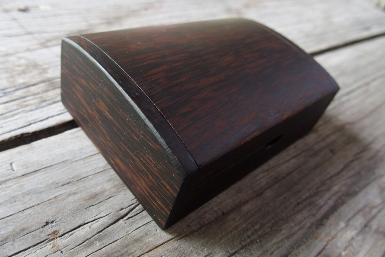 Substaint Palm Wooden Box Business Card Namecard Jewelry Multi Etsy