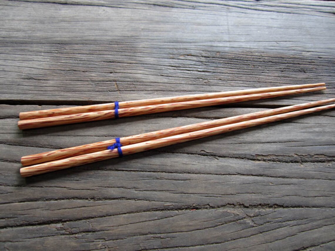 Wooden Chopsticks Unique & High Quality 100 Handmade Etsy