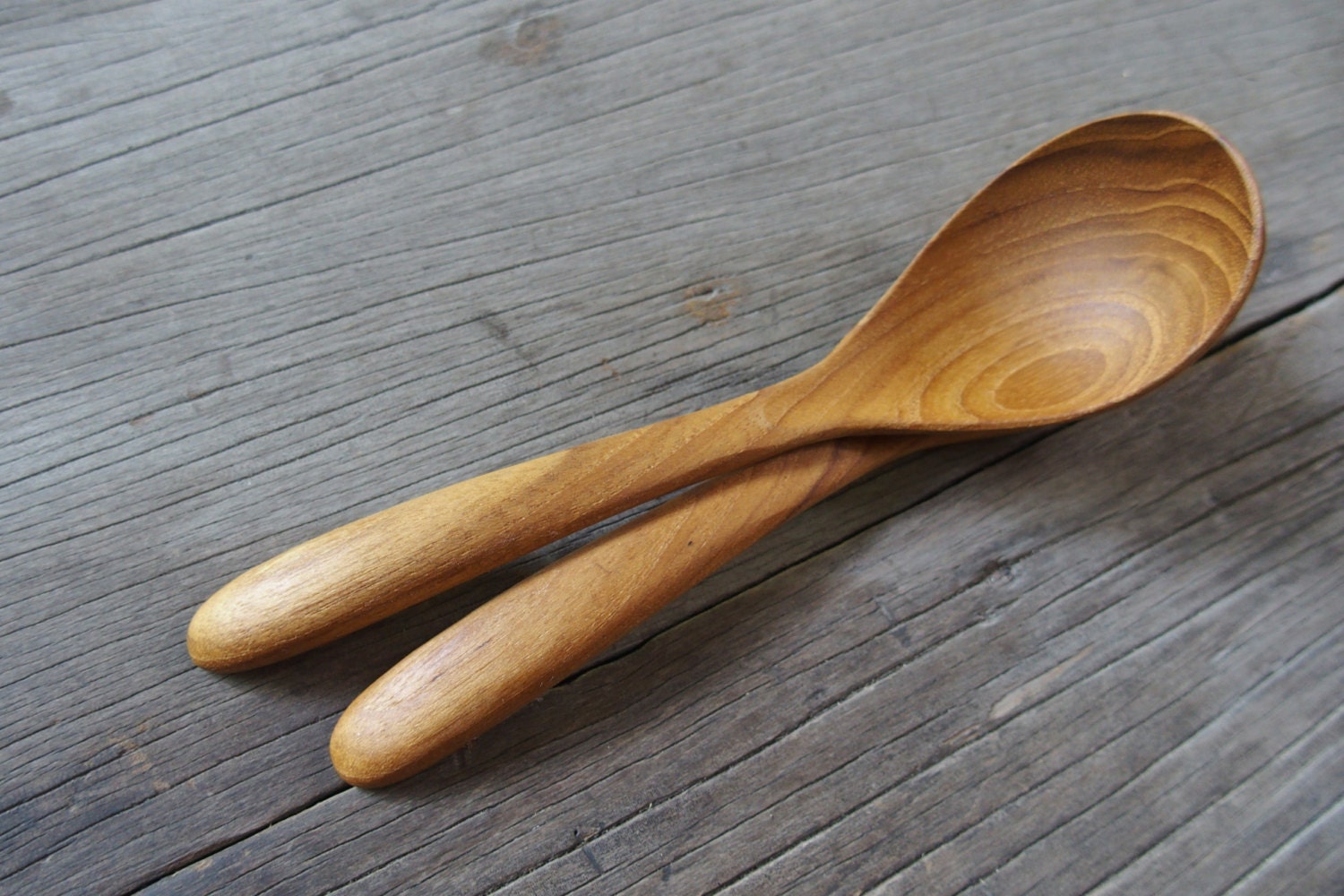 Wooden Japanese Soup Spoon Wood Soup Spoon 6 Inches Wood Etsy