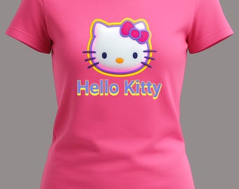 Hello Kitty Little Girls T Shirt.