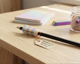 Pencil Grip - Glow in the Dark Rainbow