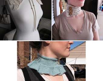 Collar Pattern Collection from The Knit Knot