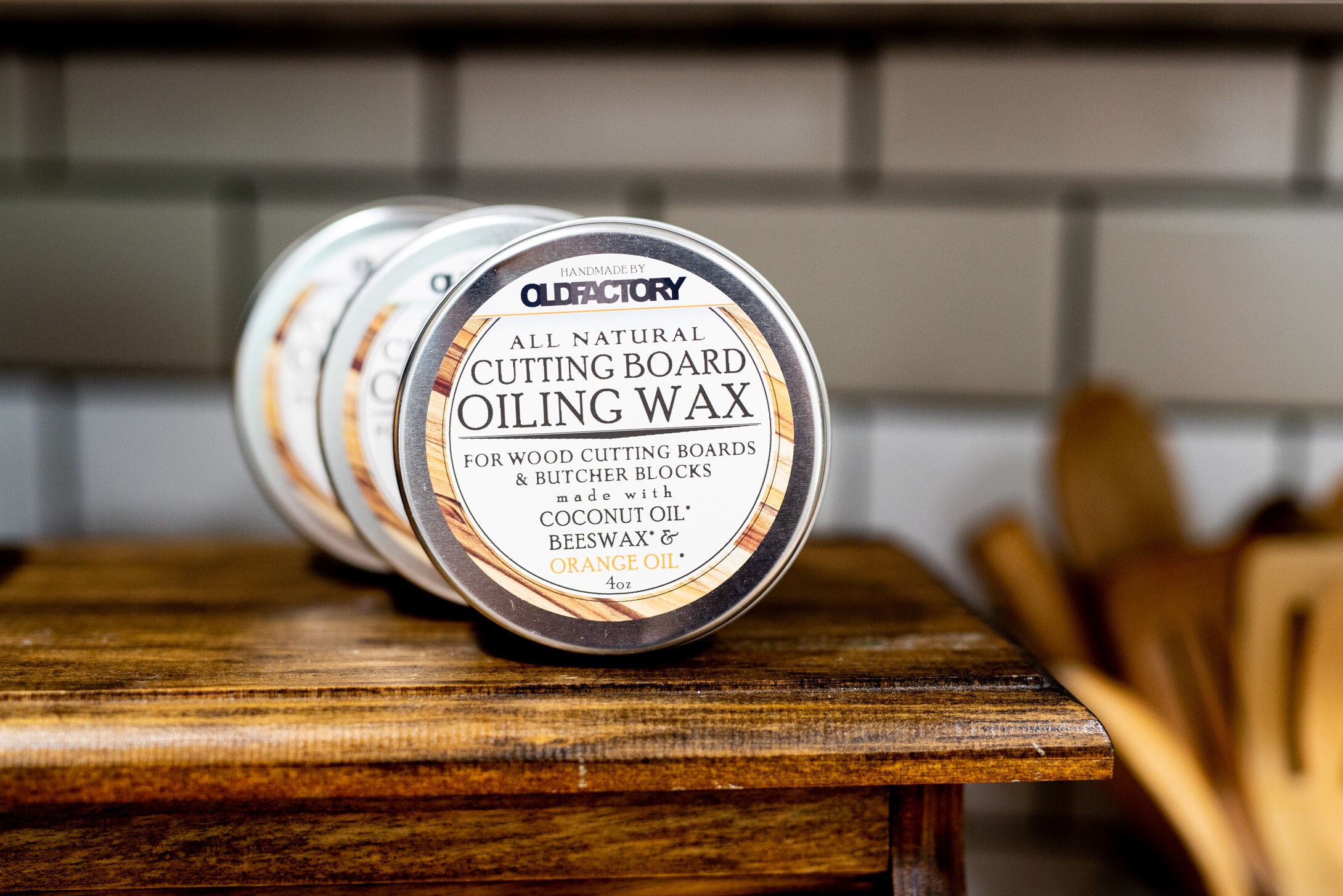 Natural Cutting Board Oiling Wax for Wood Cutting Boards, Utensils