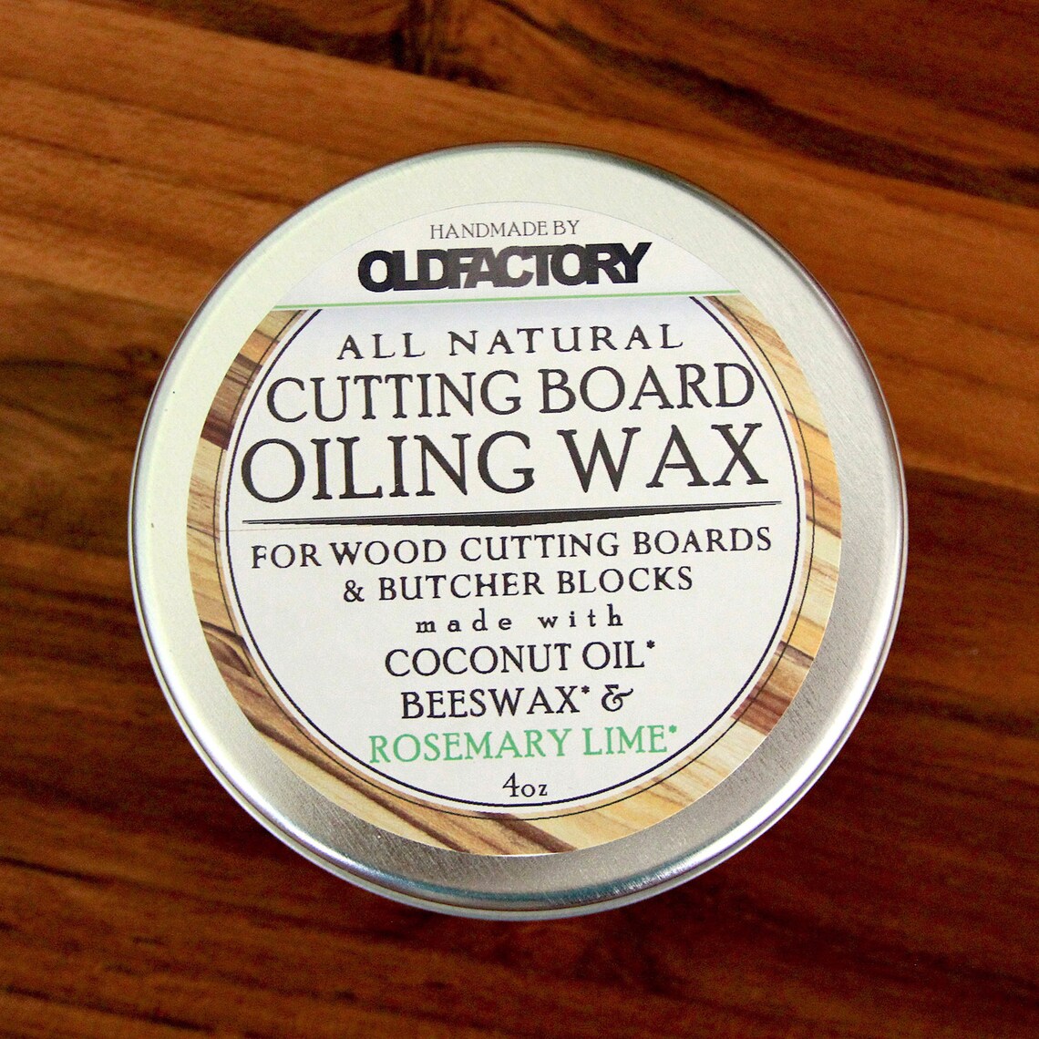 Natural Cutting Board Oiling Wax for Wood Cutting Boards, Utensils