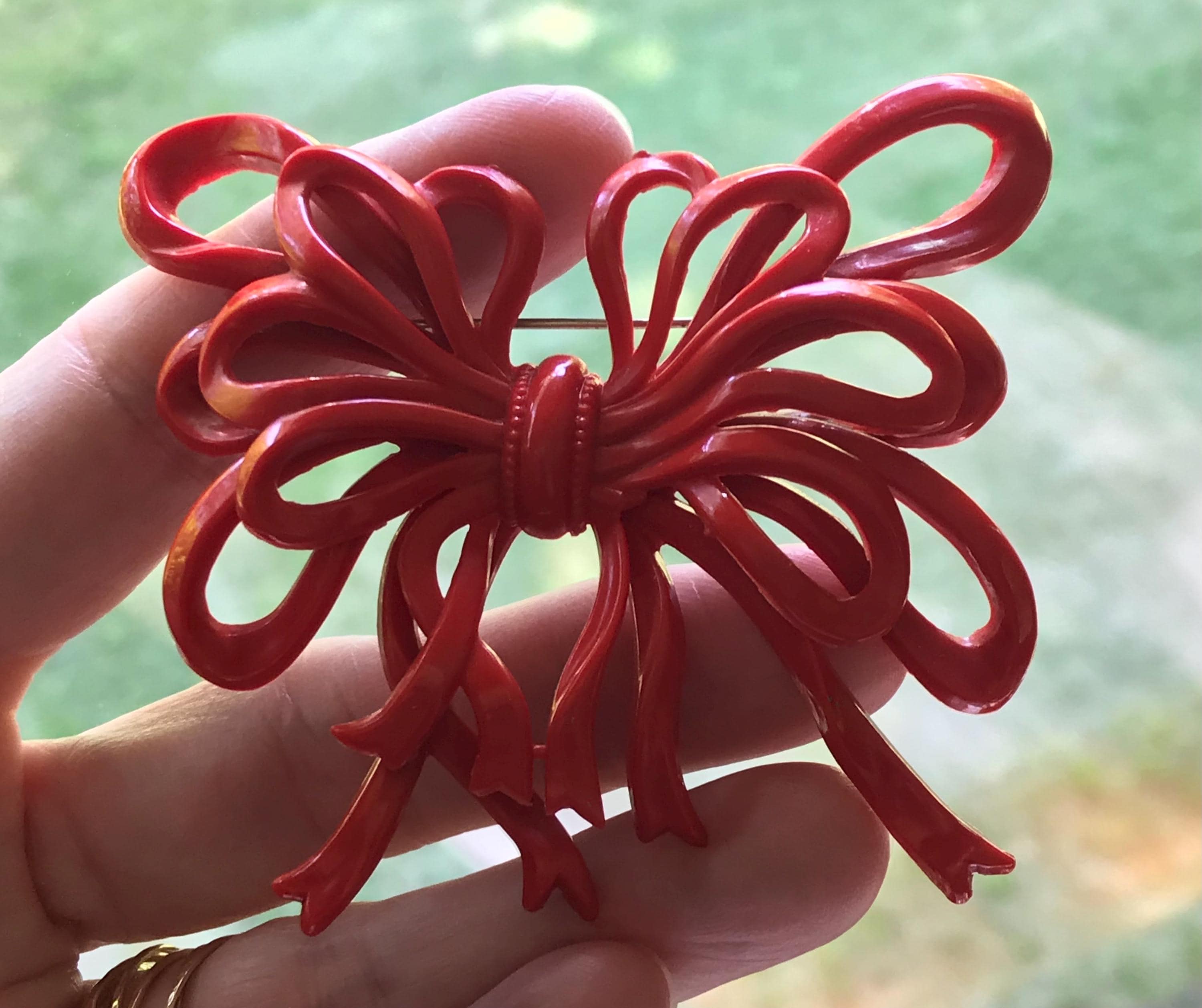 Gucci Ribbon Brooch - Etsy