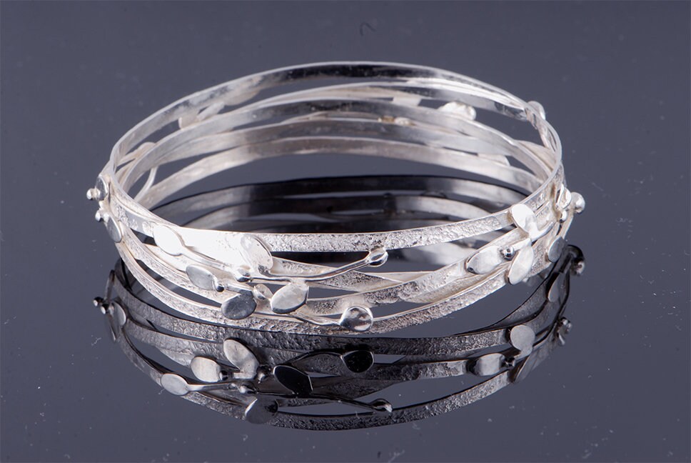 Black Denim Roll Bracelet Holder Simple Jewelry Storage, Jewelry