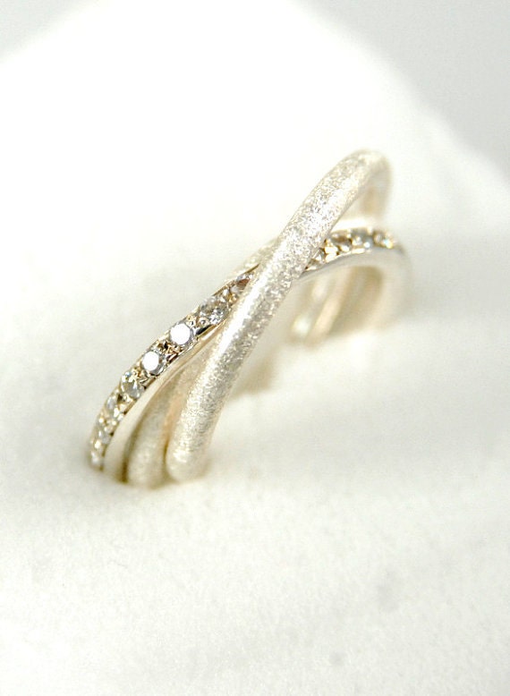 Sterling Silver your size Russian Wedding Ring Handmade Made to order Puzzle Ring
