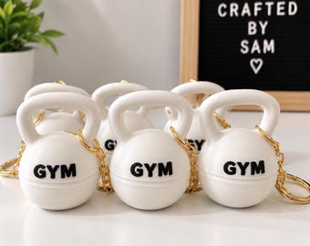 Kettlebell GYM Keychain