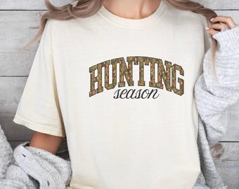 Deer Hunting Dad Shirt, Camo Hunting Season Tee