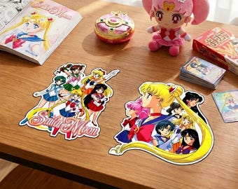 Sailor Moon Waterproof Stickers