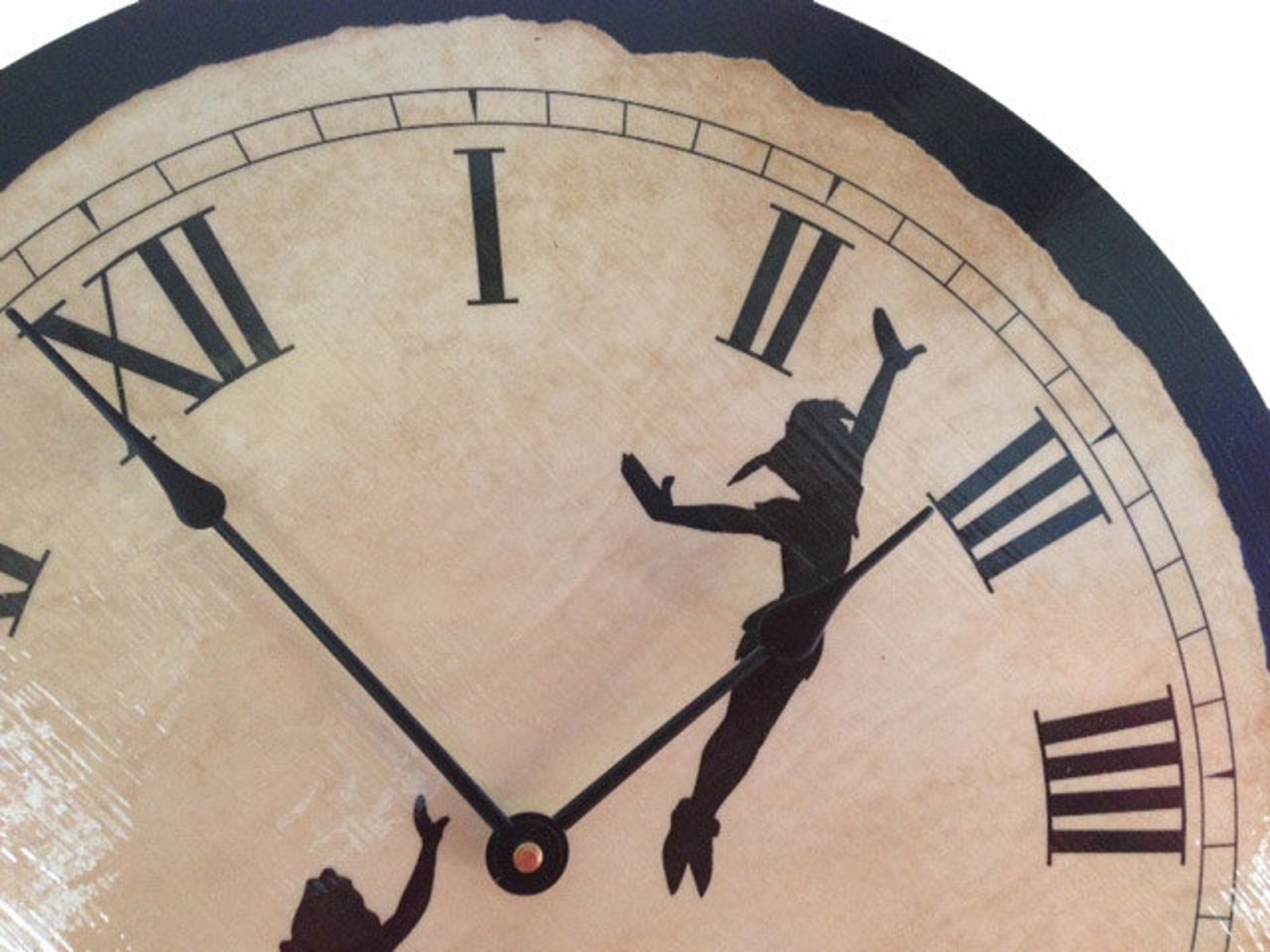 Peter Pan Clock Peter Pan Gift Kids Gift Large Clock | Etsy