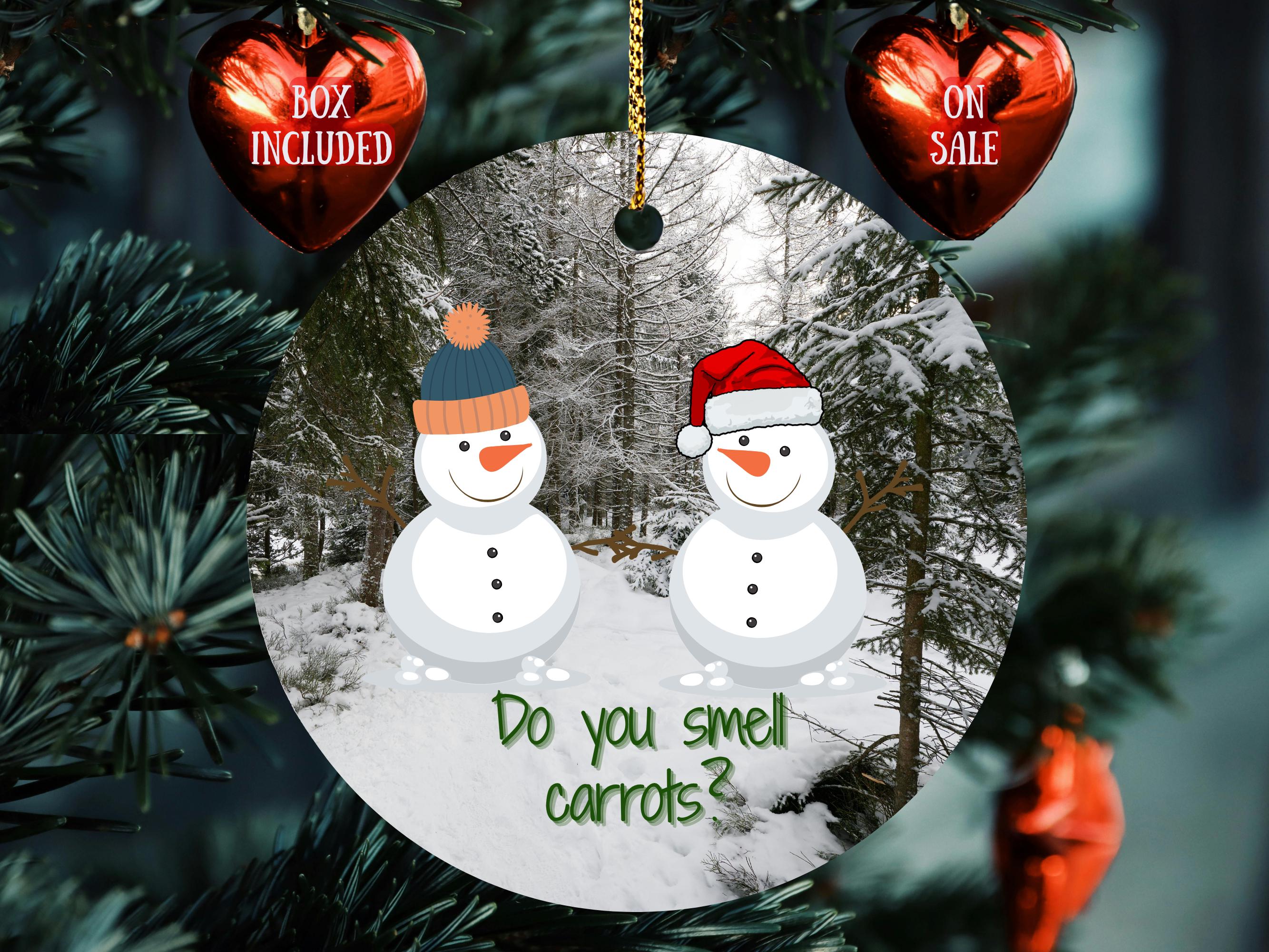 Kiss My Carrot Trail Mix - Funny Snowman Gag Gift With Spicy Snack Mix