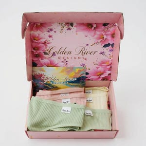 6 Pack Set-Women&#39;s Elegant Cotton Thong, Breathable Underwear, Everyday Lingerie