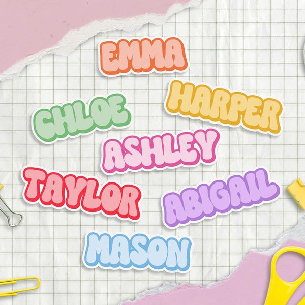 Personalized Waterproof Vinyl Logo Sticker: Custom Die-Cut Decal