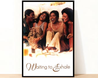 Waiting to Exhale Movie Poster, Waterproof Canvas Art Print