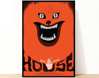 House (1977) Movie Poster, Home Decor, Room Decor, Wall Art, Gift for her