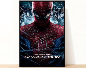Póster de la película El Sorprendente Hombre Araña, Decoración del Hogar, Decoración de Habitaciones, Arte de Pared, Regalo para ella