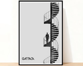 Gattaca Movie Poster, Home Decor, Room Decor, Wall Art, Gift for her
