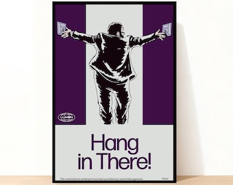 Hang in There Severance Poster, Waterproof Canvas Art Print