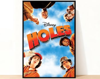 Holes (2003) Movie Poster, Home Decor, Room Decor, Wall Art, Gift for her